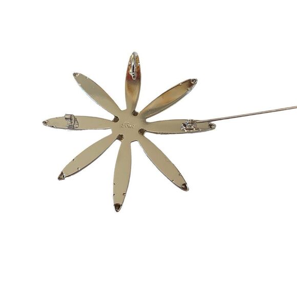 Vintage Starburst BroochPendant. Awesome Looking Mid Century Modern Piece. - Picture 7 of 8